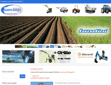 Tablet Screenshot of giuseppemonoriti.com